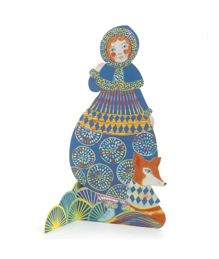 Djeco Krassen en vormgeven - Mooie jurken