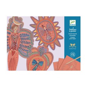 Djeco Krasschilderijtjes - Engeltjes