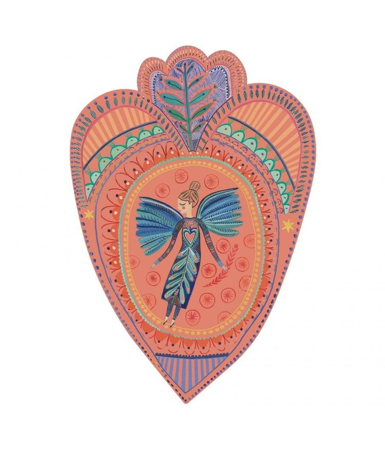 Djeco Krasschilderijtjes - Engeltjes