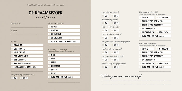 Lantaarn Publishers Mooie woorden - Kraambezoek