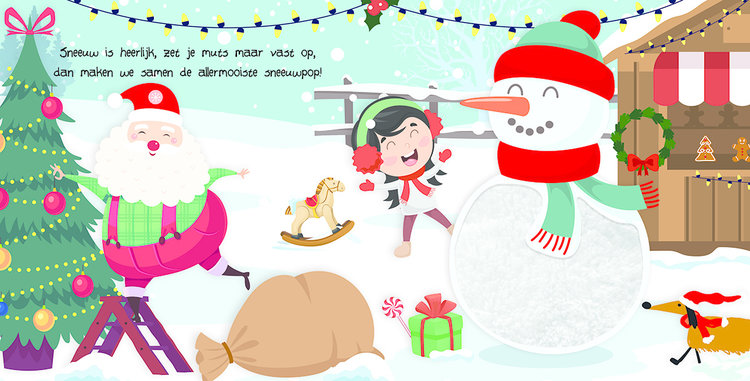 Lantaarn Publishers Kijk en voel - Kerstmis