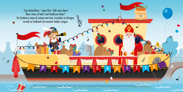Lantaarn Publishers Puzzelboot Sinterklaas
