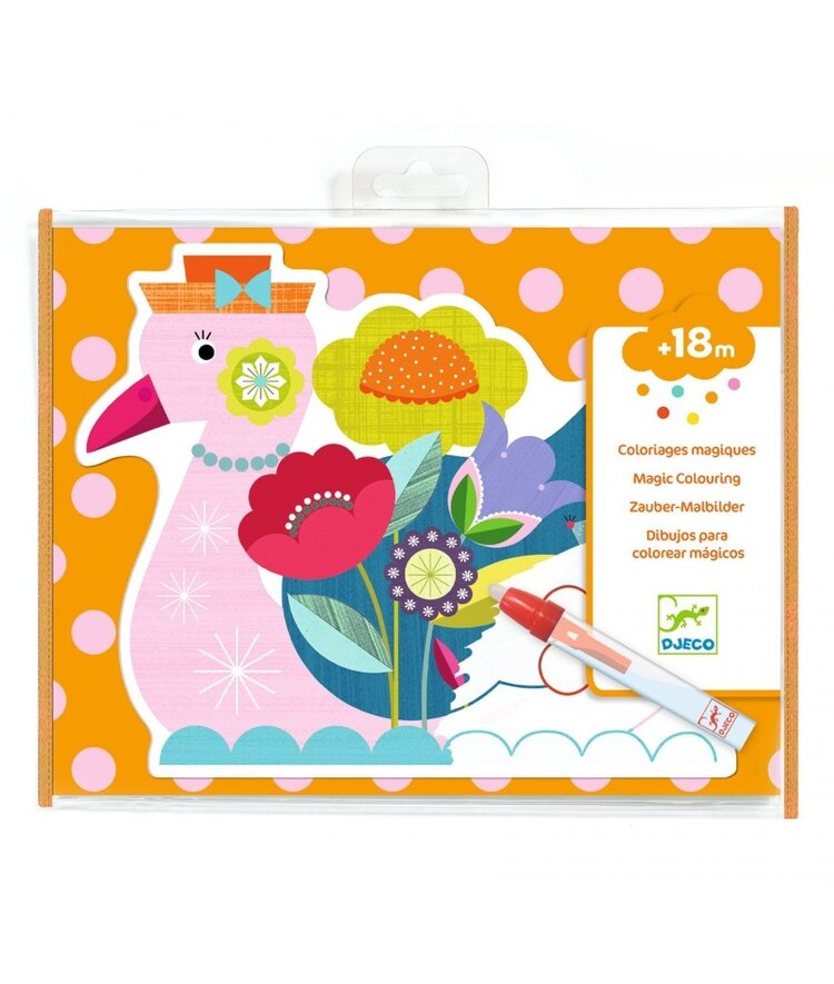 Djeco Djeco Kleuren met water -  Zwaan