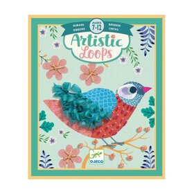 Djeco Djeco glitter patch - Vogel