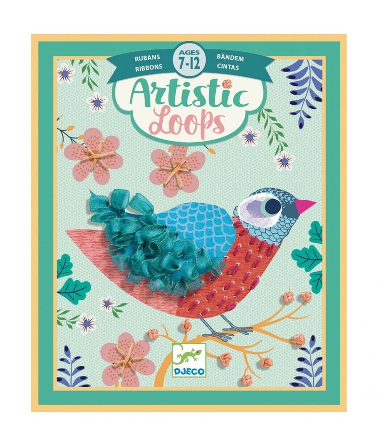 Djeco Djeco glitter patch - Vogel