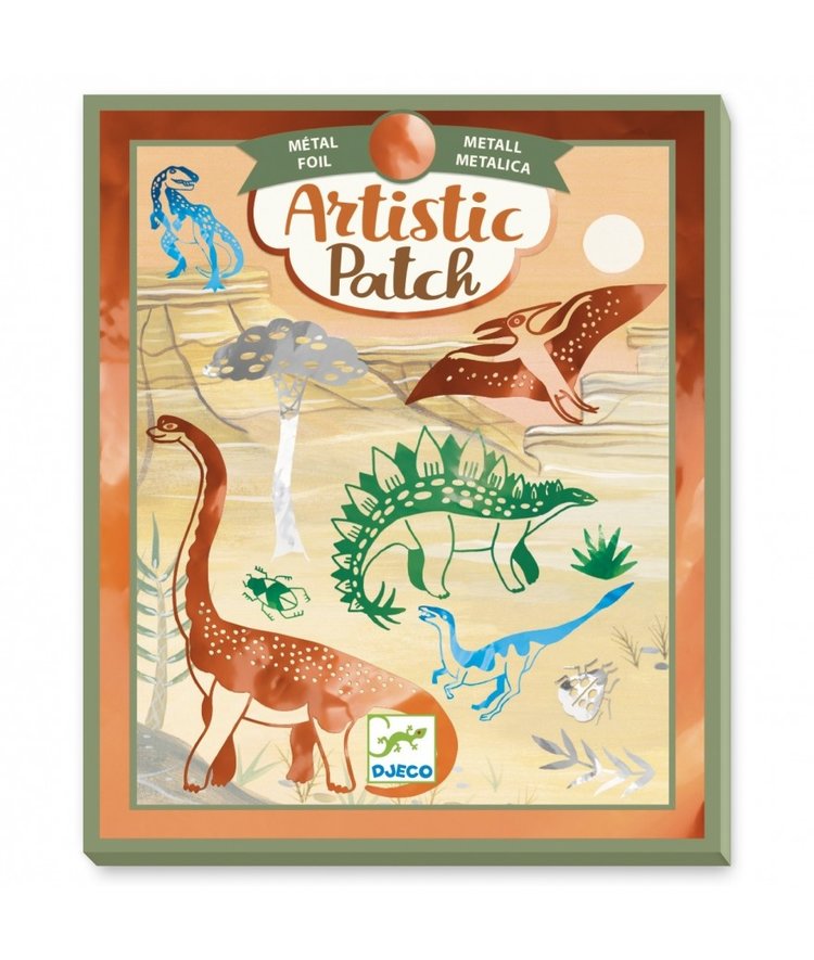 Djeco Djeco glitter patch - Dinos