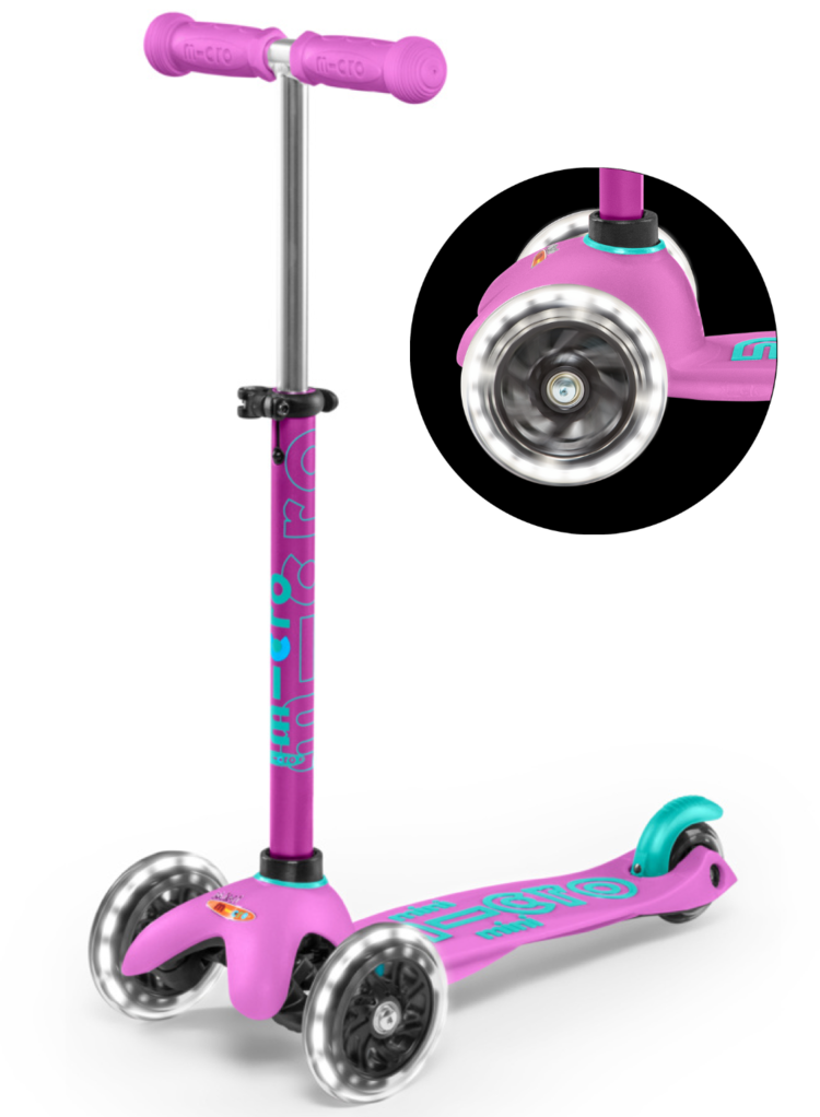 Micro step Mini Micro Step Deluxe lavendel LED