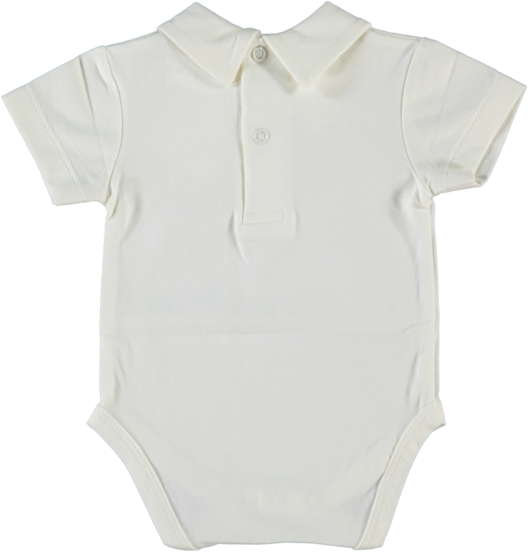 Klein baby Polobody shortsleeve - Off white
