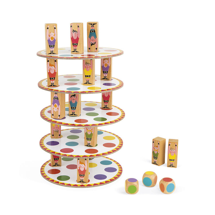 Janod Spel Acrobaten toren