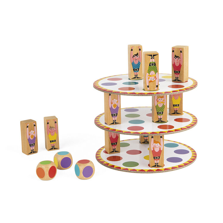Janod Spel Acrobaten toren