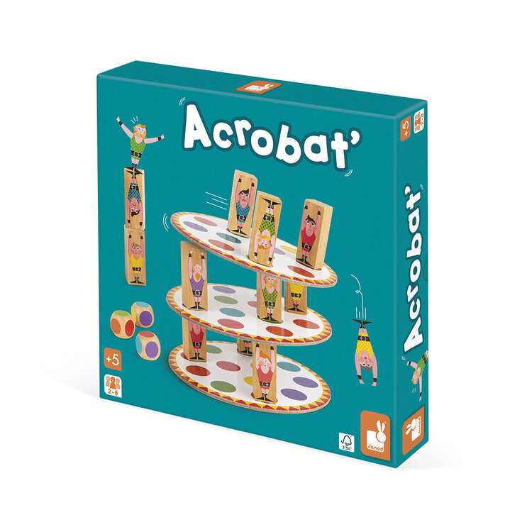 Janod Spel Acrobaten toren