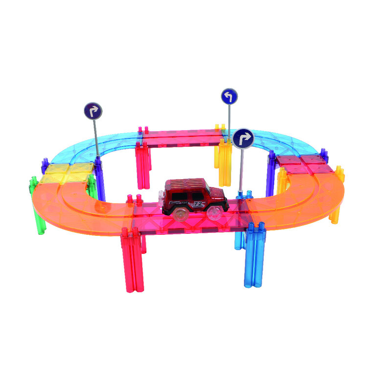 Cleverclixx Race track Intense - 65 pieces