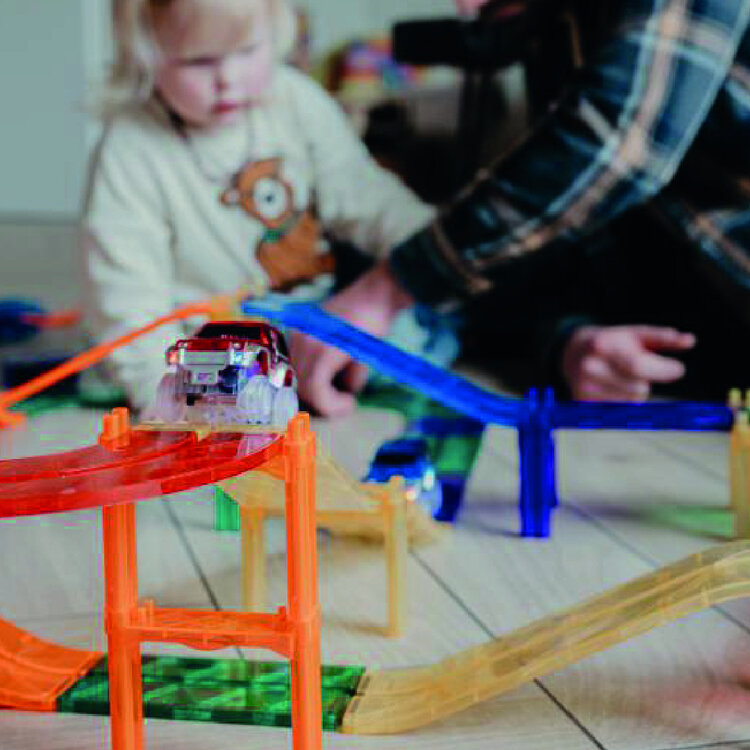 Cleverclixx Race track Intense - 65 pieces