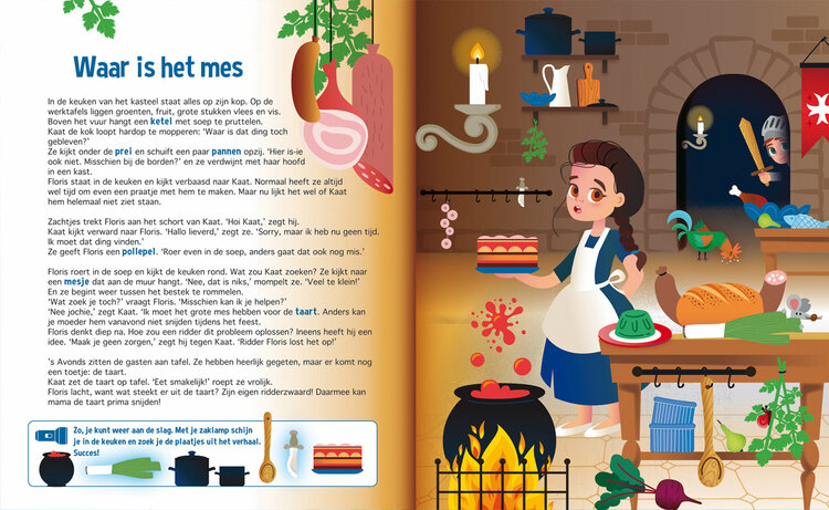 Lantaarn Publishers Zoekboek - Speuren naar Ridders & Kastelen