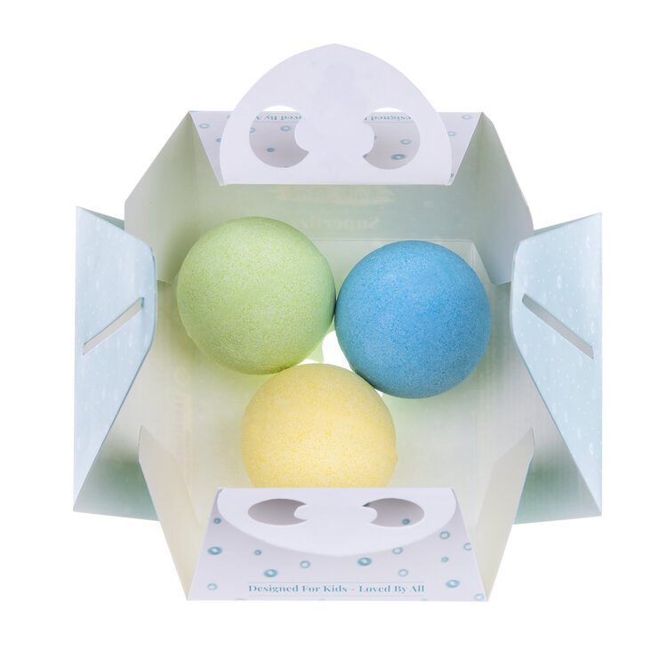 Miss Nella Superfizz Pack Of 3 Bath Bombs