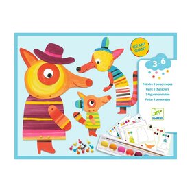 Djeco Djeco - schilderen - De familie Vos