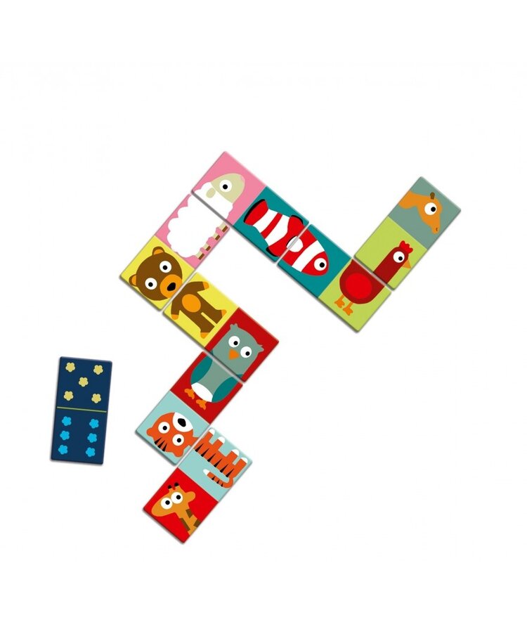 Djeco Djeco domino - animo puzzle