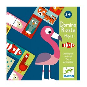 Djeco Domino Dieren - animo puzzle