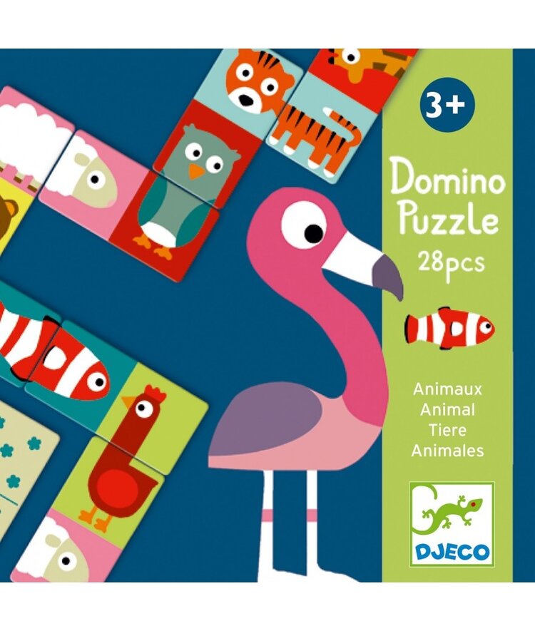 Djeco Djeco domino - animo puzzle