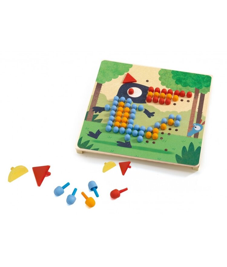 Djeco Mozaïek spel - Rigolo