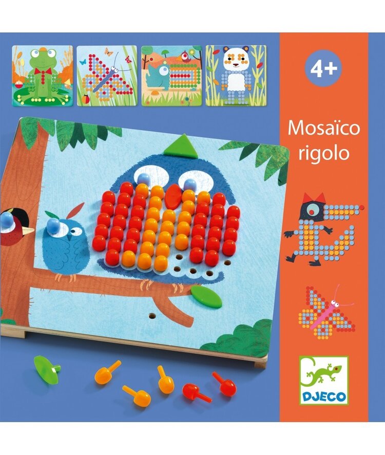 Djeco Mozaïek spel - Rigolo