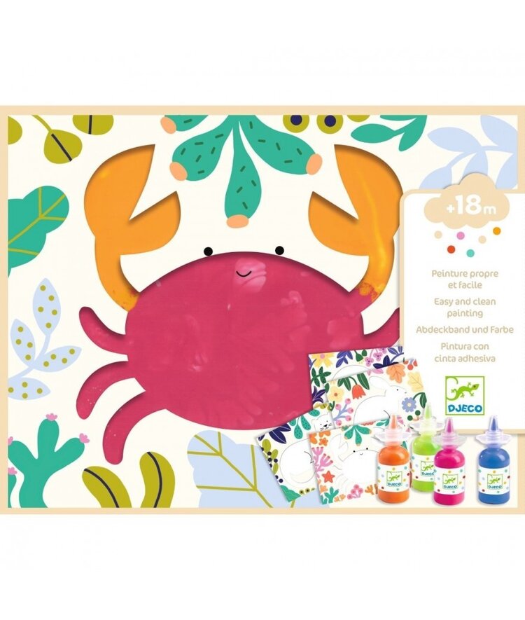 Djeco Kliederen voor kleintjes - Krab