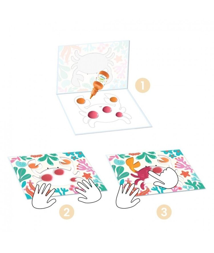 Djeco Kliederen voor kleintjes - Krab