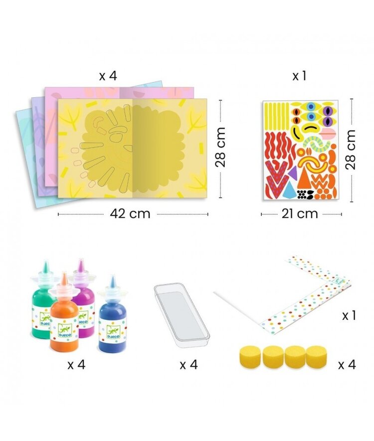 Djeco Symmetrisch verven