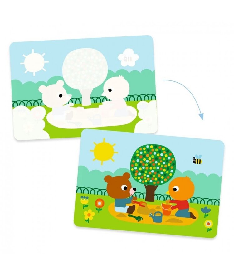 Djeco Kleuren met water -  In het park