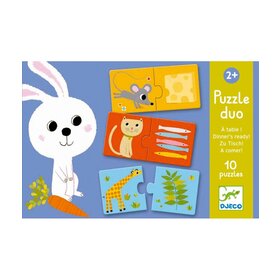 Djeco Puzzel duo - A table