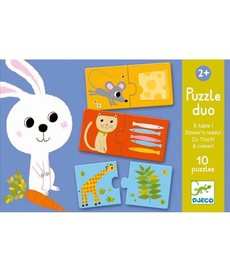 Djeco Puzzel duo - A table