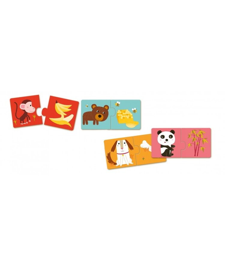 Djeco Puzzel duo - A table