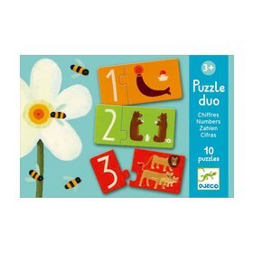 Djeco Djeco puzzel - Numbers puzzle duo