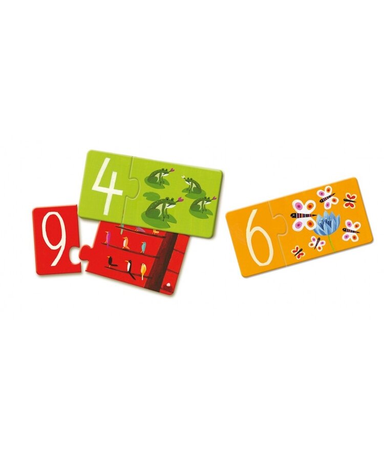 Djeco Djeco puzzel - Numbers puzzle duo