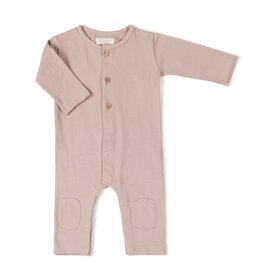Nixnut Butt Onesie - Old pink