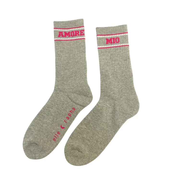 Elle and Rapha AMORE MIO socks