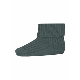 MP Denmark Cotton rib baby socks - 4210 - North Atlantic