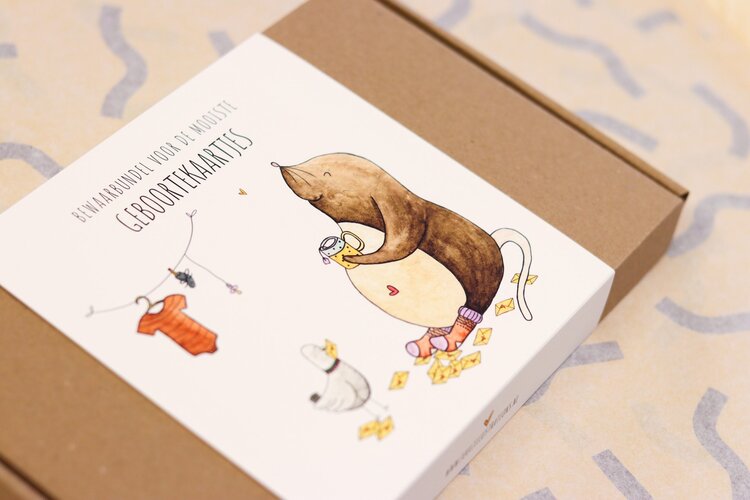 Juulz Bewaarbundel Geboortekaartjes - Mol