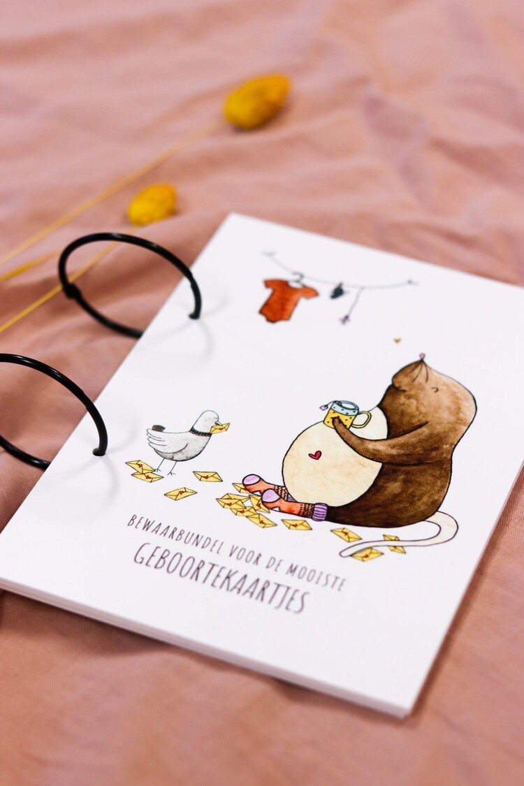 Juulz Bewaarbundel Geboortekaartjes - Mol