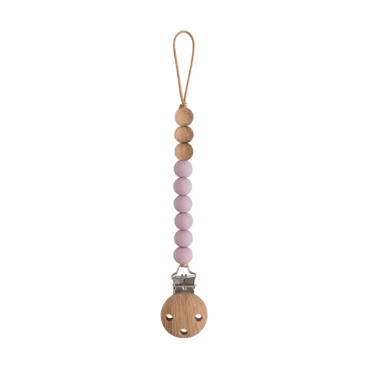 Mushie Speenketting Eva- Mauve