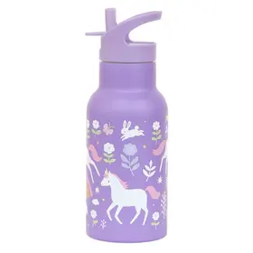 A Little Lovely Company RVS drinkfles - Unicorn Dreams