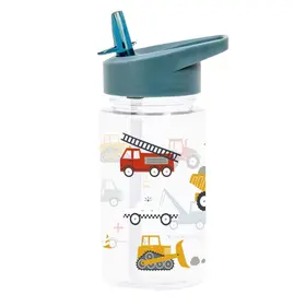 A Little Lovely Company Drinkfles - Voertuigen