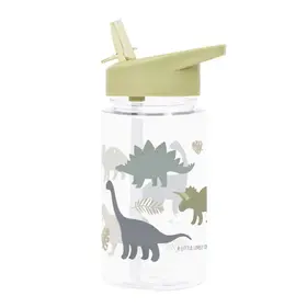 A Little Lovely Company Drinkfles - Dinosaurussen