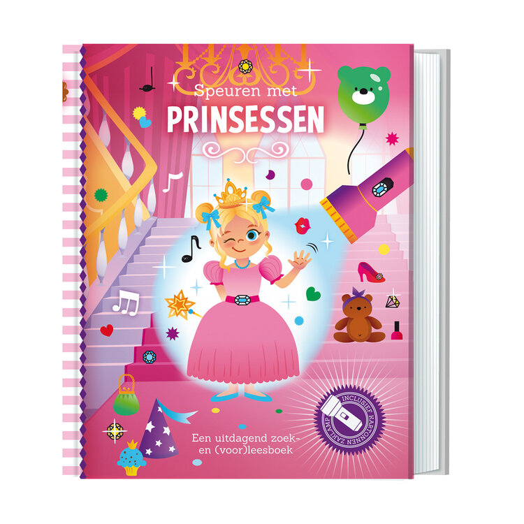 Lantaarn Publishers Zoekboek - Speuren met prinsessen