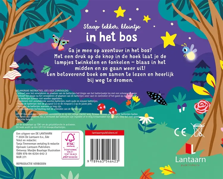 Lantaarn Publishers Slaap lekker kleintje - In het bos