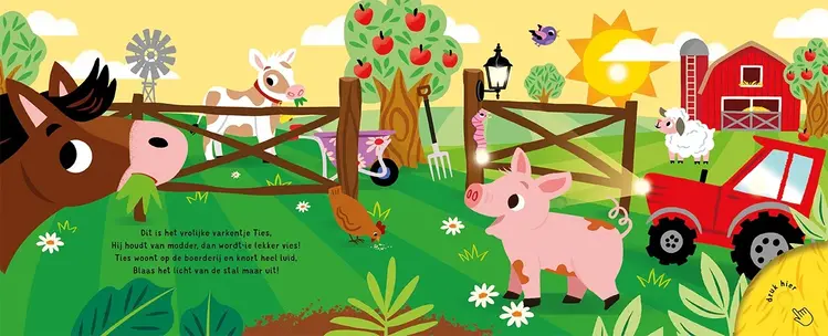 Lantaarn Publishers Slaap lekker kleintje - Op de boerderij