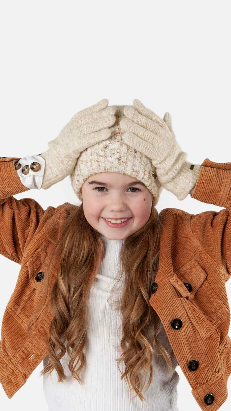 Barts Shae gloves - Cream