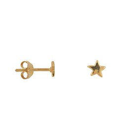 Bibi Camille Mini Star Stud Earring - Gold