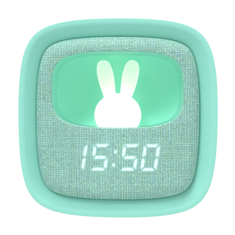 MOB Billy Clock & Light - Turquoise
