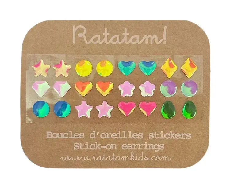 Ratatam Stick-on earrings
